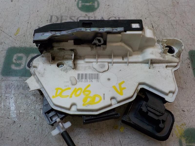 Recambio de cerradura puerta delantera derecha para volkswagen golf vi (5k1) rabbit bluemotion referencia OEM IAM 5K2837016D 5K2