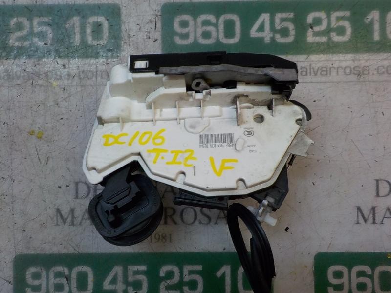 Recambio de cerradura puerta trasera izquierda para volkswagen golf vi (5k1) rabbit bluemotion referencia OEM IAM 5K4839015M 5K4