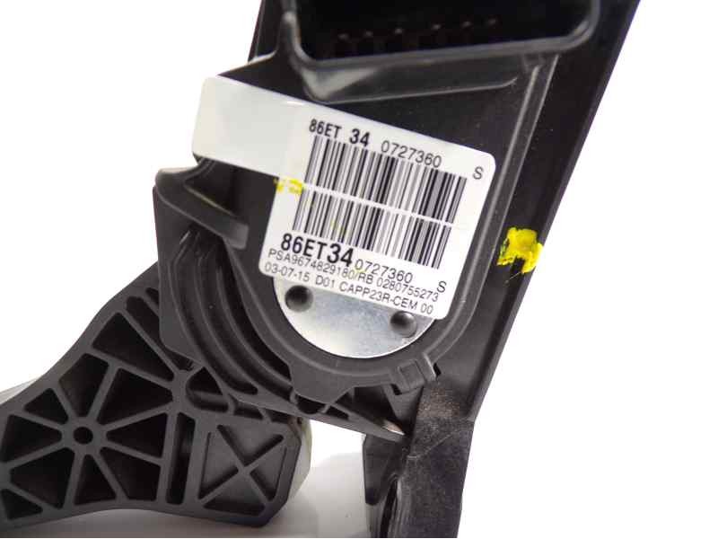 Recambio de potenciometro pedal para peugeot 308 1.2 12v e-thp referencia OEM IAM   