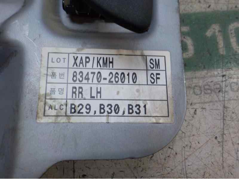 Recambio de elevalunas trasero izquierdo para hyundai santa fe (sm) 2.0 crdi cat referencia OEM IAM   