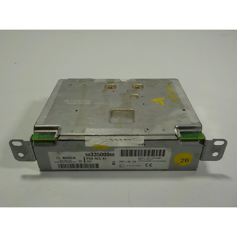 Recambio de sistema audio / radio cd para peugeot 208 (p2) 1.2 puretech referencia OEM IAM  9833500080 7503900287