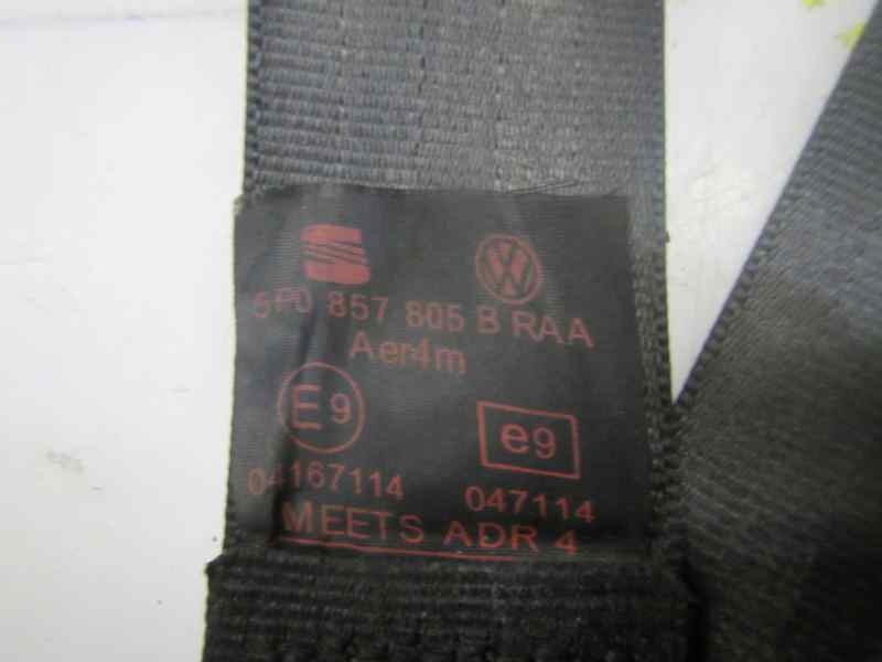 Recambio de cinturon seguridad trasero izquierdo para seat altea (5p1) reference referencia OEM IAM 5P0857805DRAA 6061672 
