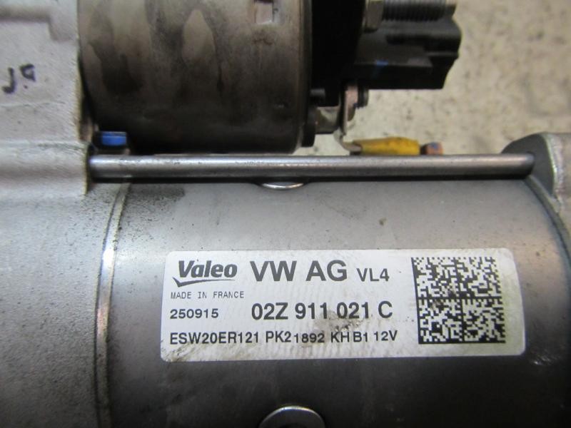 Recambio de motor arranque para volkswagen polo (6c1) 1.4 tdi referencia OEM IAM 02Z911021C 02Z911021C 
