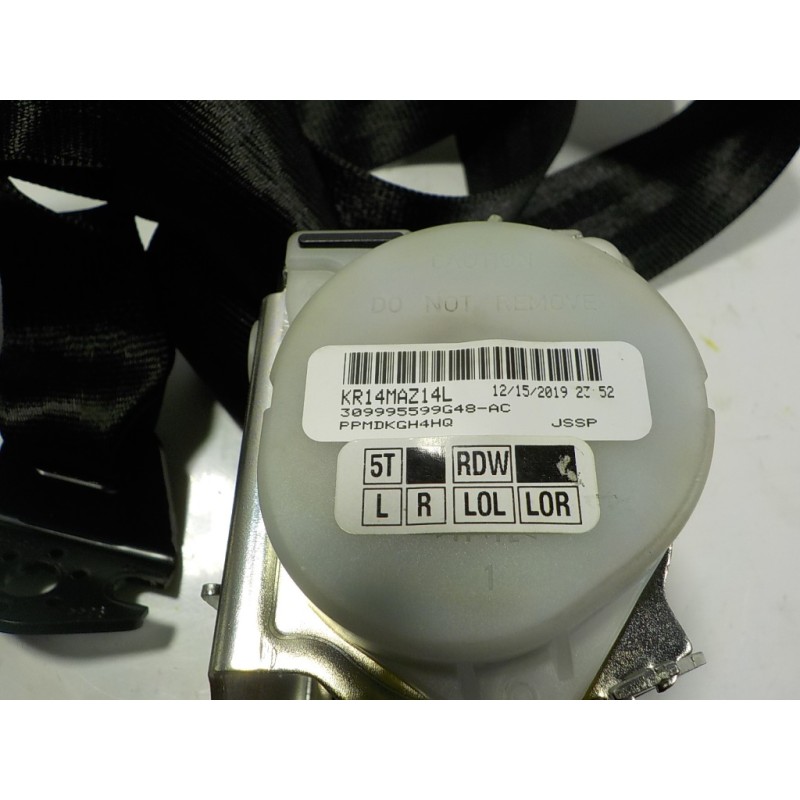 Recambio de cinturon seguridad trasero derecho para audi a1 sportback (gba) 1.0 tfsi referencia OEM IAM 82A857805AV04 82A857805A