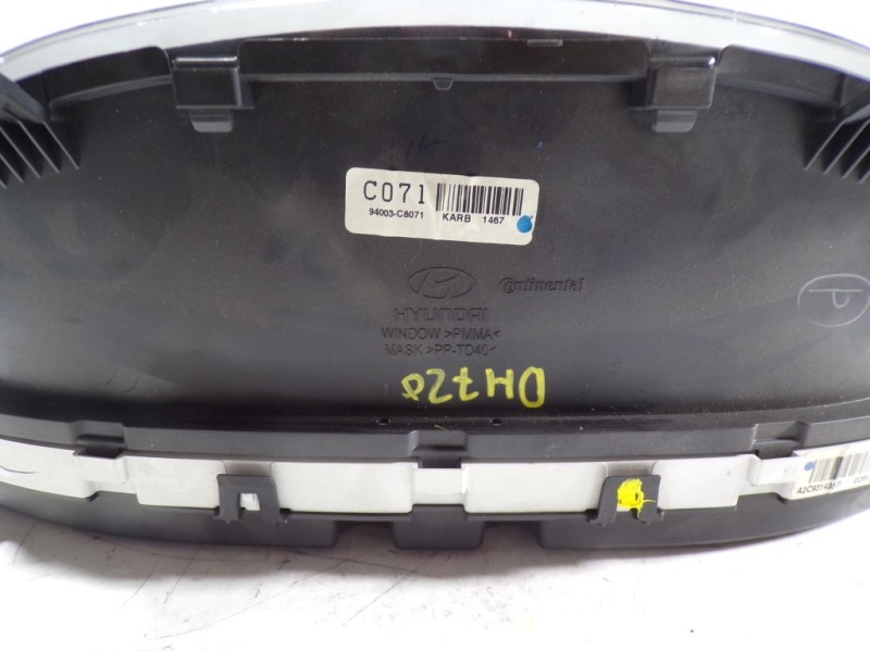 Recambio de cuadro instrumentos para hyundai i20 1.1 crdi cat referencia OEM IAM 94003C8071 94003C8071 A2C93143501