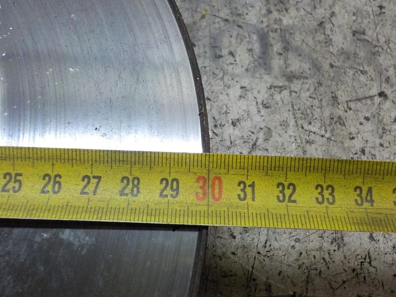 Recambio de disco freno delantero para chevrolet cruze 2.0 diesel cat referencia OEM IAM   