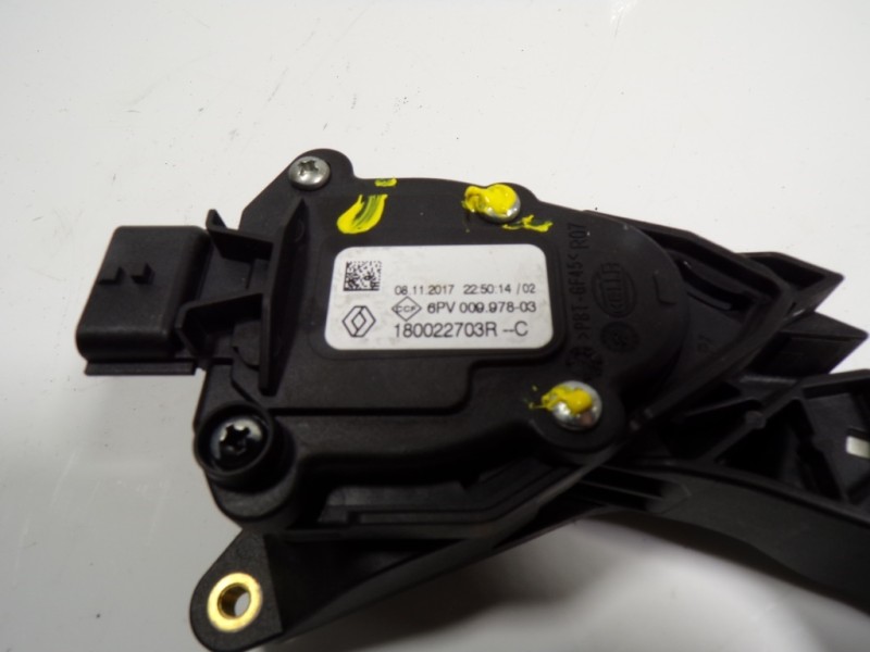 Recambio de potenciometro pedal para dacia sandero stepway ambiance referencia OEM IAM 180022703R 180022703R 