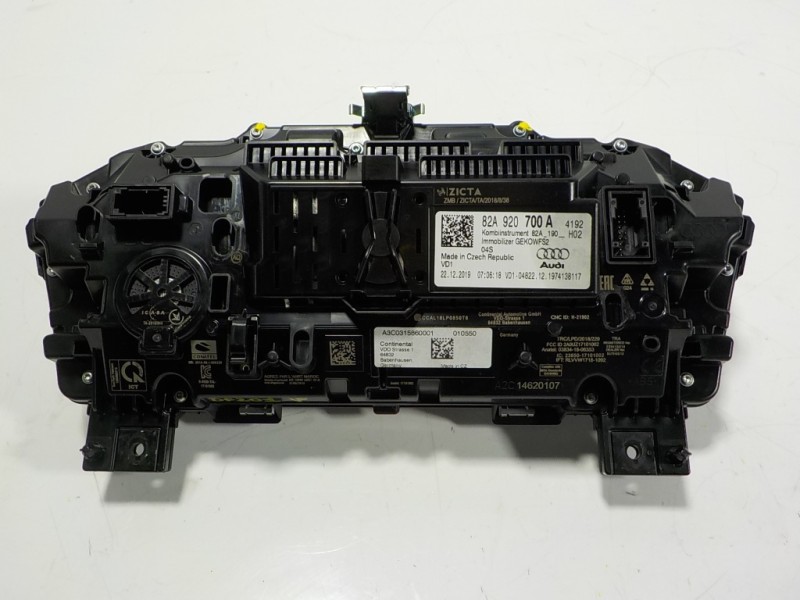 Recambio de cuadro instrumentos para audi a1 sportback (gba) 1.0 tfsi referencia OEM IAM 82A920700A 82A920700A 
