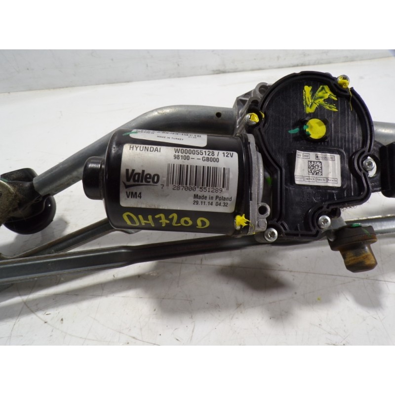 Recambio de motor limpia delantero para hyundai i20 1.1 crdi cat referencia OEM IAM 98110C8000 98100GB000 W000055128