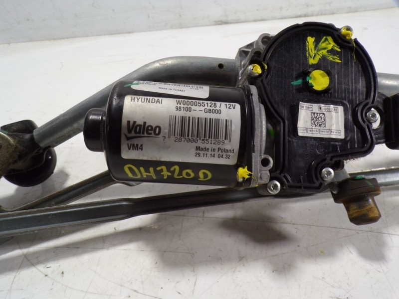 Recambio de motor limpia delantero para hyundai i20 1.1 crdi cat referencia OEM IAM 98110C8000 98100GB000 W000055128