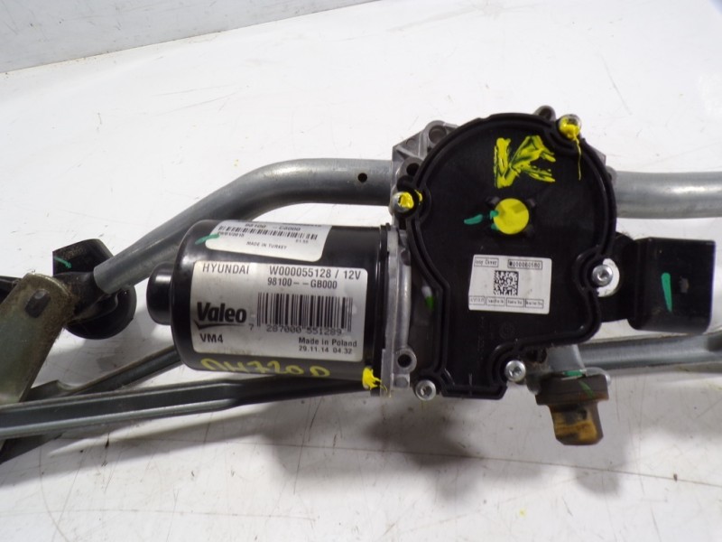 Recambio de motor limpia delantero para hyundai i20 1.1 crdi cat referencia OEM IAM 98110C8000 98100GB000 W000055128