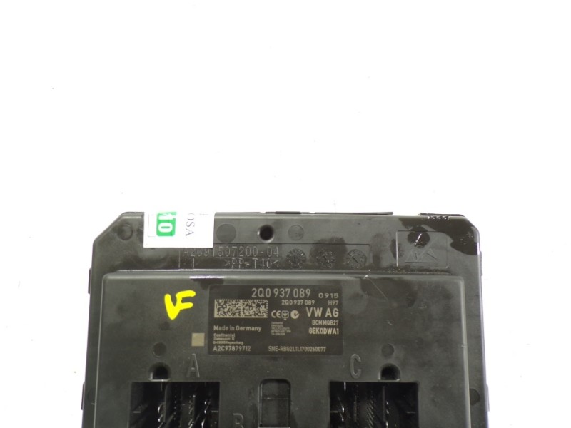 Recambio de modulo electronico para seat ibiza (kj1) 1.6 tdi referencia OEM IAM 2Q0937089 2Q0937089 