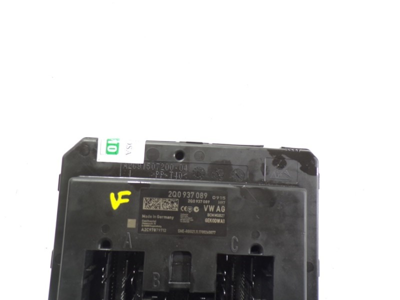 Recambio de modulo electronico para seat ibiza (kj1) 1.6 tdi referencia OEM IAM 2Q0937089 2Q0937089 