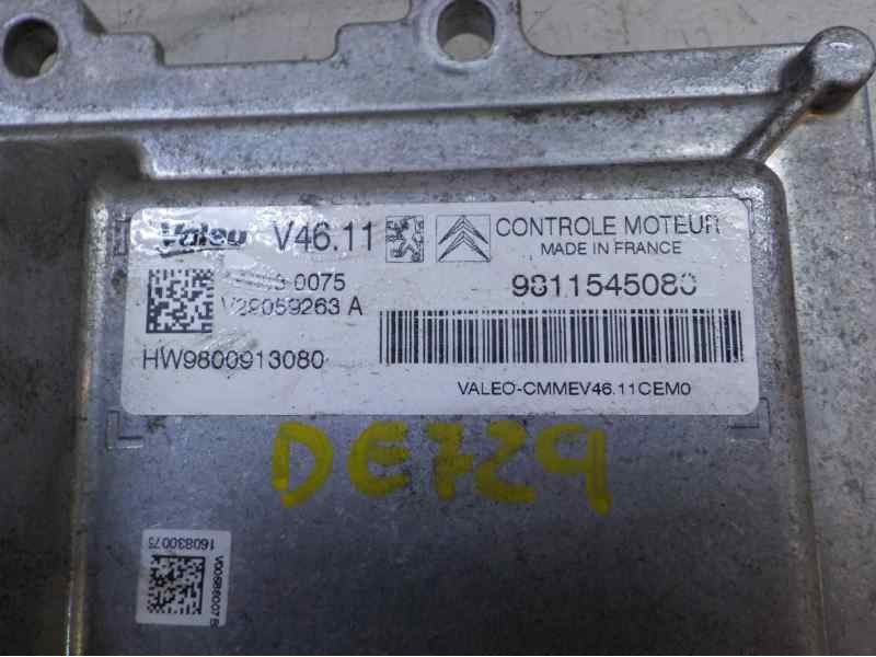 Recambio de centralita motor uce para citroën c-elysée 1.2 12v vti referencia OEM IAM 1613425780  