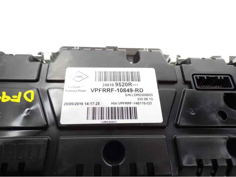 Recambio de cuadro instrumentos para renault captur 1.5 dci diesel fap referencia OEM IAM 248107496R 248109520R 