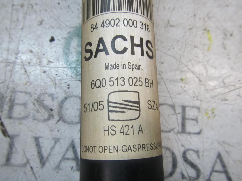 Recambio de amortiguador trasero derecho para seat ibiza (6l1) reference referencia OEM IAM   