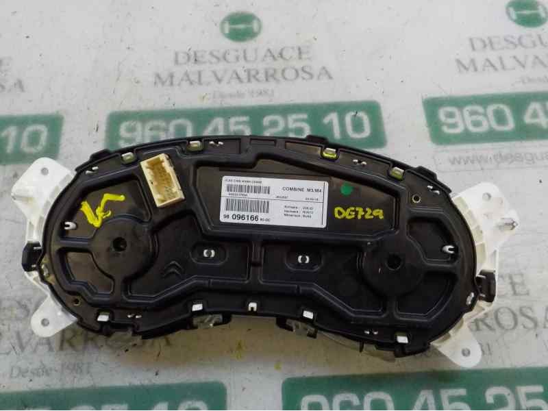 Recambio de cuadro instrumentos para citroën c-elysée 1.2 12v vti referencia OEM IAM 9809616680  