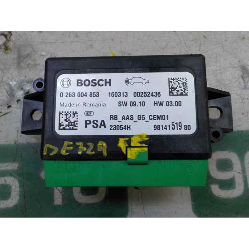 Recambio de modulo electronico para citroën c-elysée 1.2 12v vti referencia OEM IAM 1609289180  