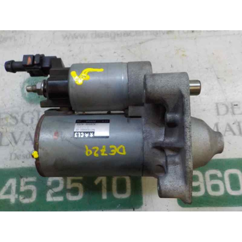 Recambio de motor arranque para citroën c-elysée 1.2 12v vti referencia OEM IAM 9688477380  