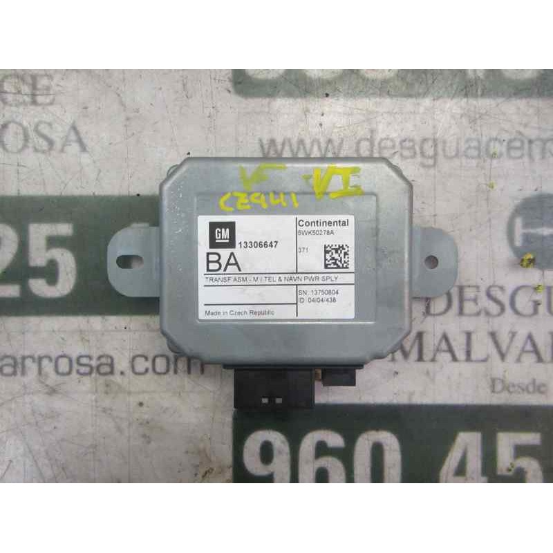 Recambio de modulo electronico para opel insignia berlina edition referencia OEM IAM 13384291 13306647 