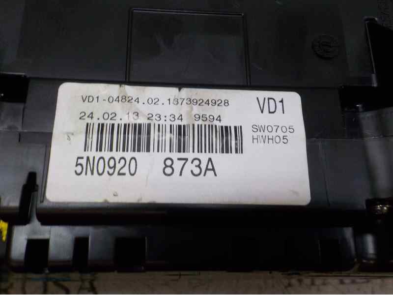 Recambio de cuadro instrumentos para volkswagen tiguan (5n2) 2.0 tdi referencia OEM IAM 5N0920873A  