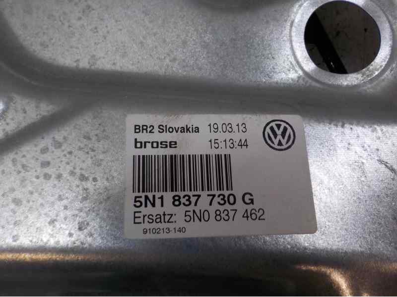 Recambio de elevalunas delantero derecho para volkswagen tiguan (5n2) 2.0 tdi referencia OEM IAM 5N0837462 5N1837730G 