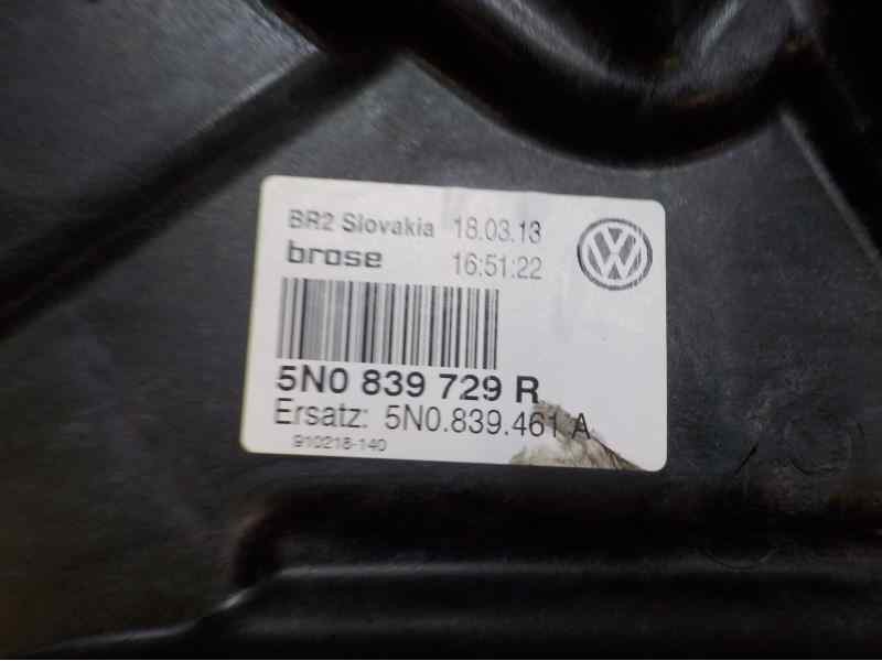 Recambio de elevalunas trasero izquierdo para volkswagen tiguan (5n2) 2.0 tdi referencia OEM IAM 5N0839461A 5N0839729R 