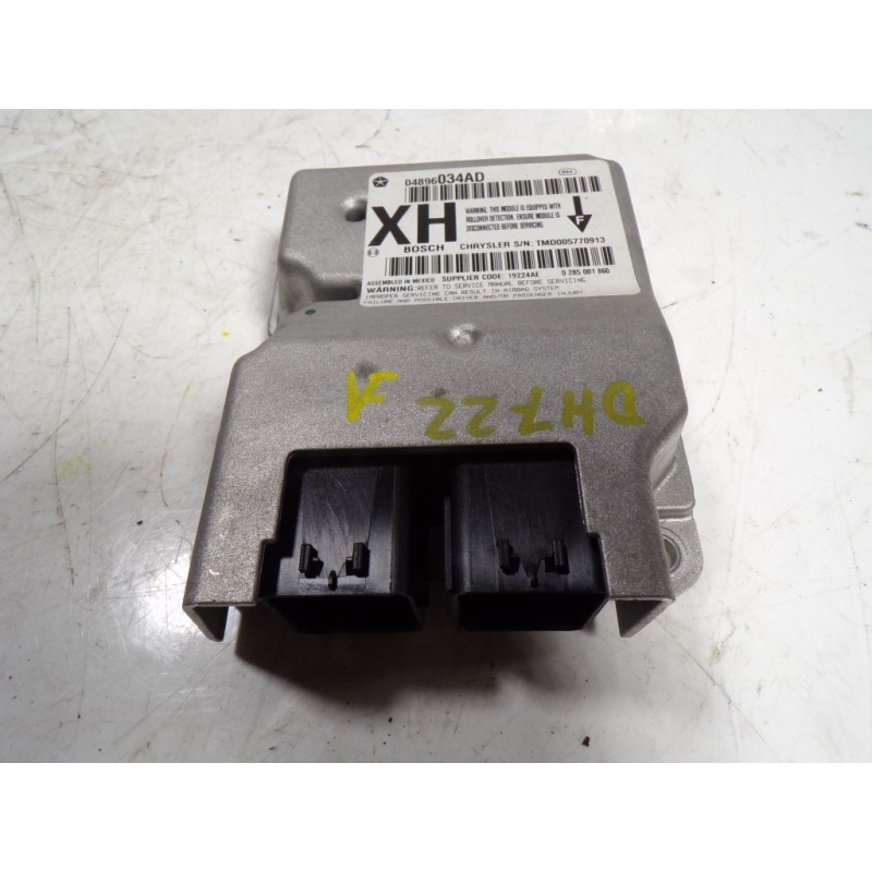 Recambio de centralita airbag para jeep commander 3.0 v6 crd limited referencia OEM IAM 4896034AD 0285001860 0285001860