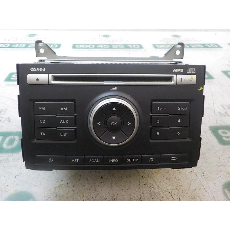 Recambio de sistema audio / radio cd para kia cee´d emotion referencia OEM IAM 961601H000 961601H000 