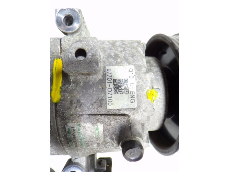 Recambio de compresor aire acondicionado para hyundai tucson essence bluedrive 2wd referencia OEM IAM 97701D7100 97701D7100 F500