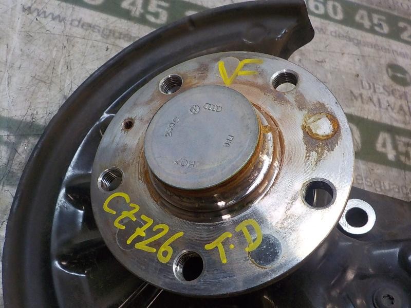 Recambio de mangueta trasera derecha para volkswagen golf vii variant 2.0 tdi referencia OEM IAM 5Q0505436F  