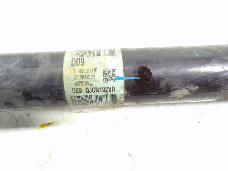 Recambio de transmision derecha para hyundai tucson essence bluedrive 2wd referencia OEM IAM 49501D7180 49501D7180 D09QJCN192VR