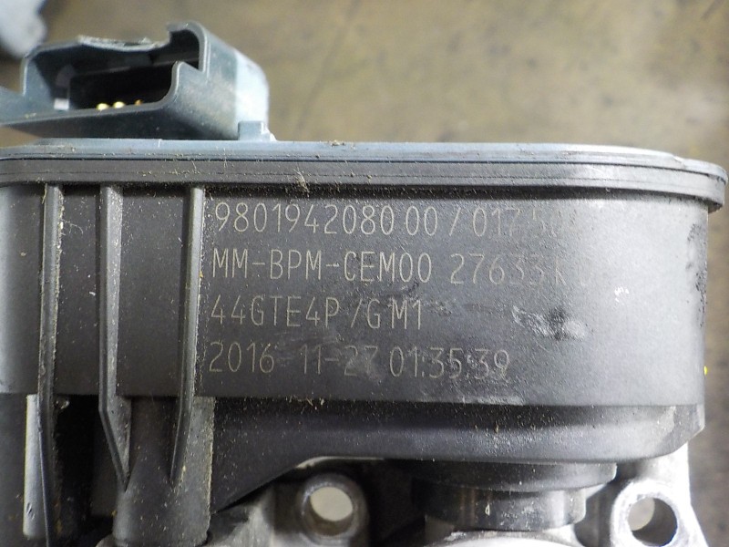 Recambio de caja mariposa para peugeot 308 allure referencia OEM IAM  9801942080 