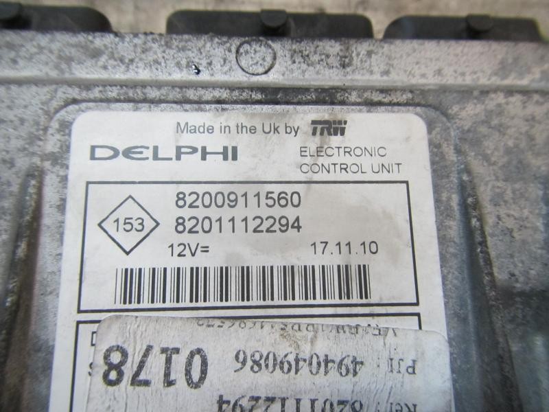 Recambio de centralita motor uce para renault kangoo 1.5 dci diesel cat referencia OEM IAM   