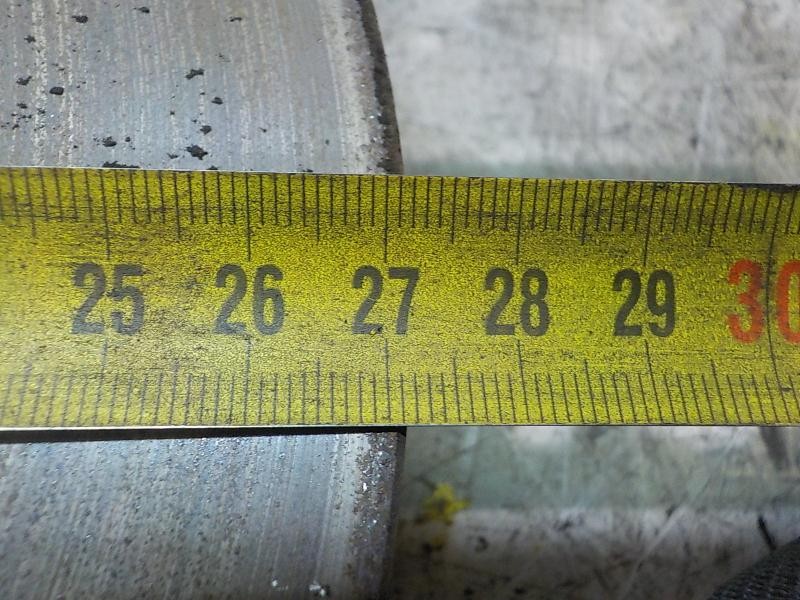 Recambio de disco freno trasero para volkswagen golf vii variant 2.0 tdi referencia OEM IAM 1K0615601AA  