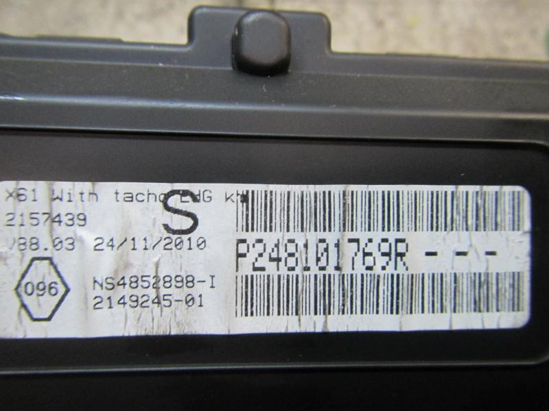 Recambio de cuadro instrumentos para renault kangoo 1.5 dci diesel cat referencia OEM IAM   