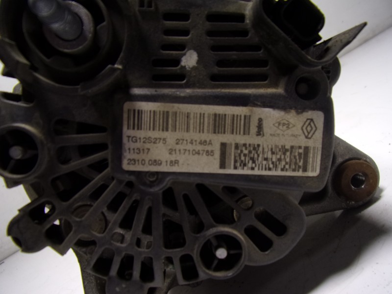 Recambio de alternador para renault clio iv 1.5 dci diesel fap referencia OEM IAM  231008918R 