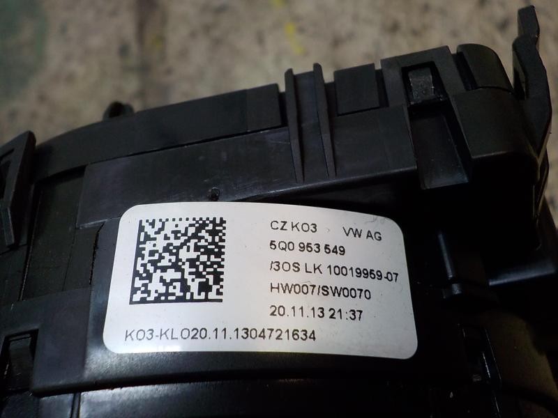 Recambio de anillo airbag para seat leon (5f1) 1.6 tdi referencia OEM IAM 5Q0953549E 6Q0953549 