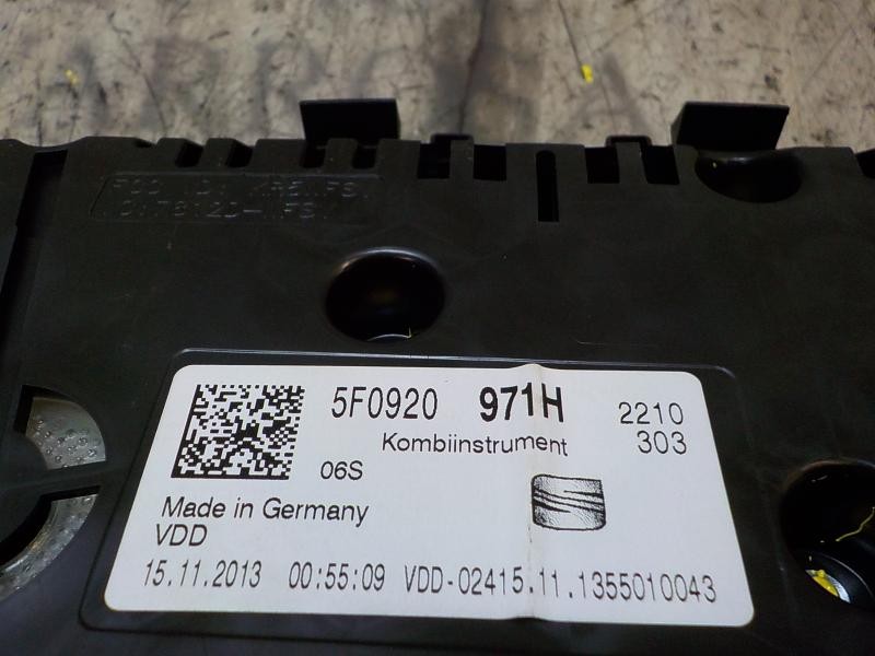 Recambio de cuadro instrumentos para seat leon (5f1) 1.6 tdi referencia OEM IAM 5F0920971H 5F0920971H 