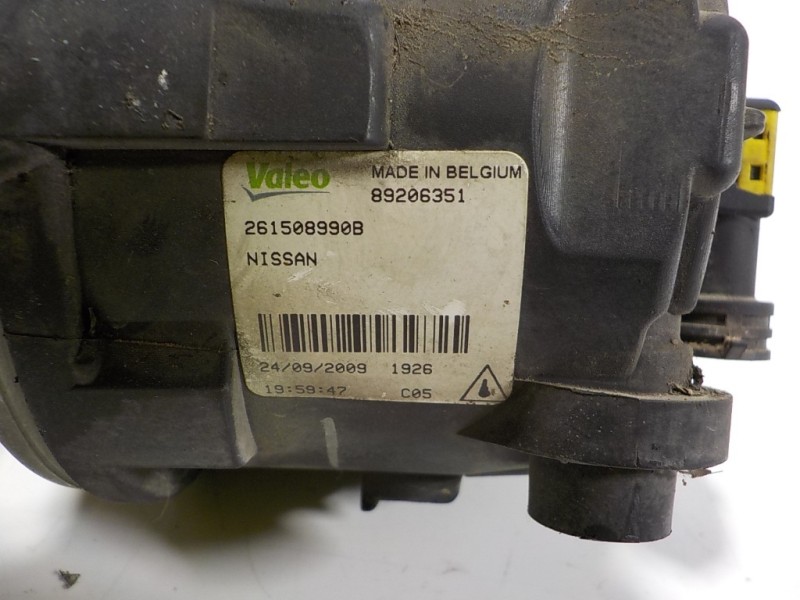 Recambio de faro antiniebla derecho para nissan cube (z12) 1.6 16v cat referencia OEM IAM 261508990B 261508990B 