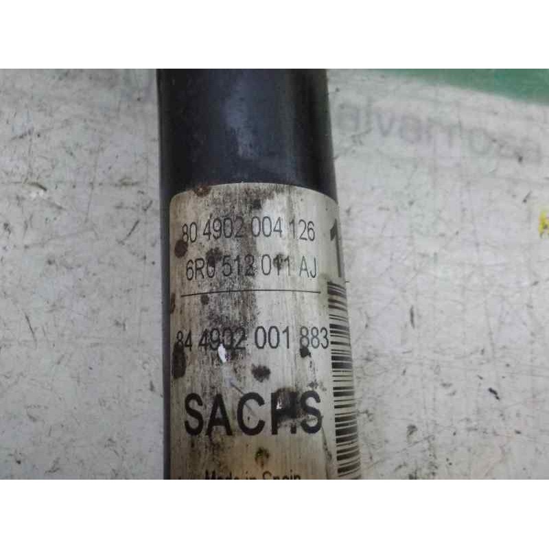 Recambio de amortiguador trasero izquierdo para volkswagen polo (6r1) 1.6 tdi referencia OEM IAM 6R0513025 6R0513025 