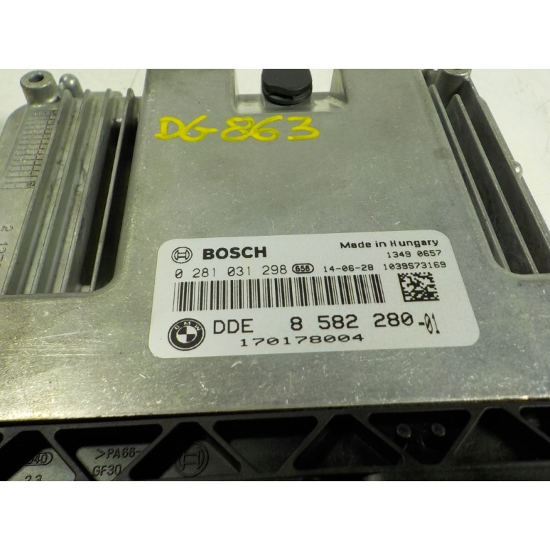 Recambio de centralita motor uce para bmw serie 3 lim. (f30) 318d referencia OEM IAM 13618576341 8582280 0281031298