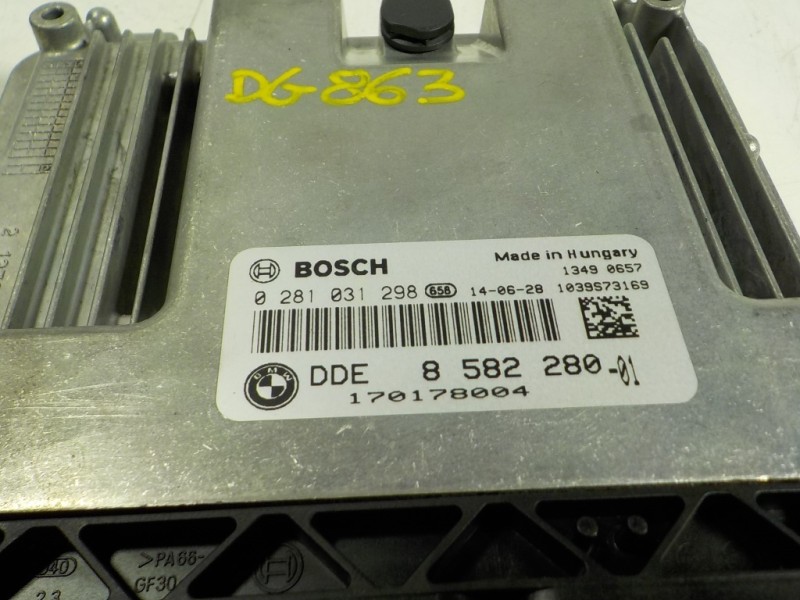 Recambio de centralita motor uce para bmw serie 3 lim. (f30) 318d referencia OEM IAM 13618576341 8582280 0281031298