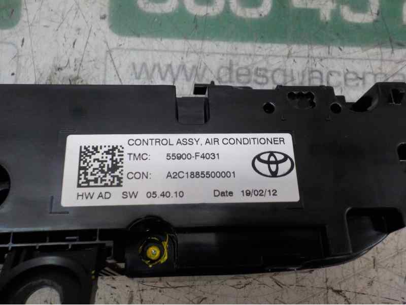 Recambio de mando climatizador para toyota c-hr hybrid active referencia OEM IAM 55900F4031 55900F4031 A2C1885500001