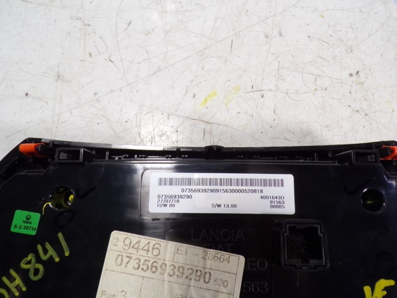 Recambio de mando climatizador para jeep renegade limited 4x2 referencia OEM IAM 735693929 7356939290 