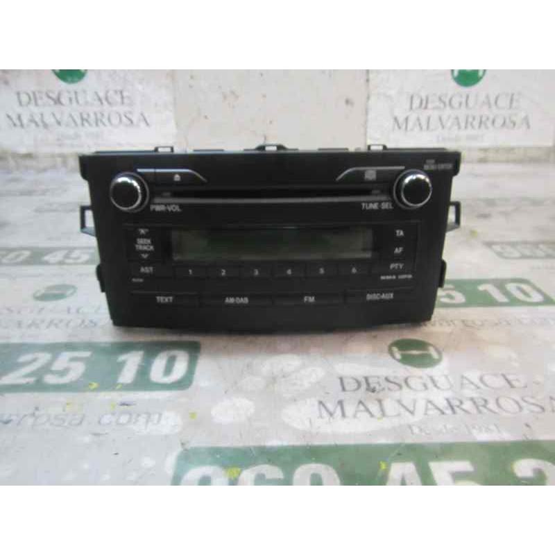 Recambio de sistema audio / radio cd para toyota auris 1.4 turbodiesel cat referencia OEM IAM 8612002A70 8612002A70 