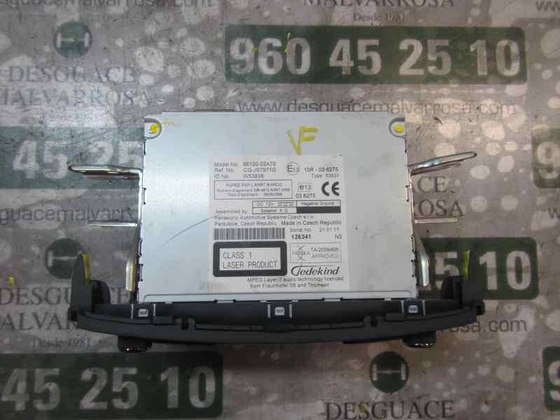 Recambio de sistema audio / radio cd para toyota auris 1.4 turbodiesel cat referencia OEM IAM 8612002A70 8612002A70 