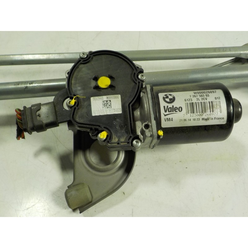 Recambio de motor limpia delantero para bmw serie 3 lim. (f30) 318d referencia OEM IAM 61617260488 7267503 W000026097