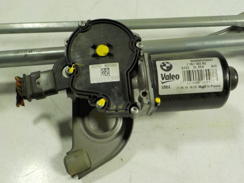 Recambio de motor limpia delantero para bmw serie 3 lim. (f30) 318d referencia OEM IAM 61617260488 7267503 W000026097