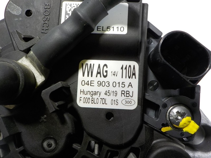 Recambio de alternador para audi a1 sportback (gba) 1.0 tfsi referencia OEM IAM 04E903015A 04E903015A 